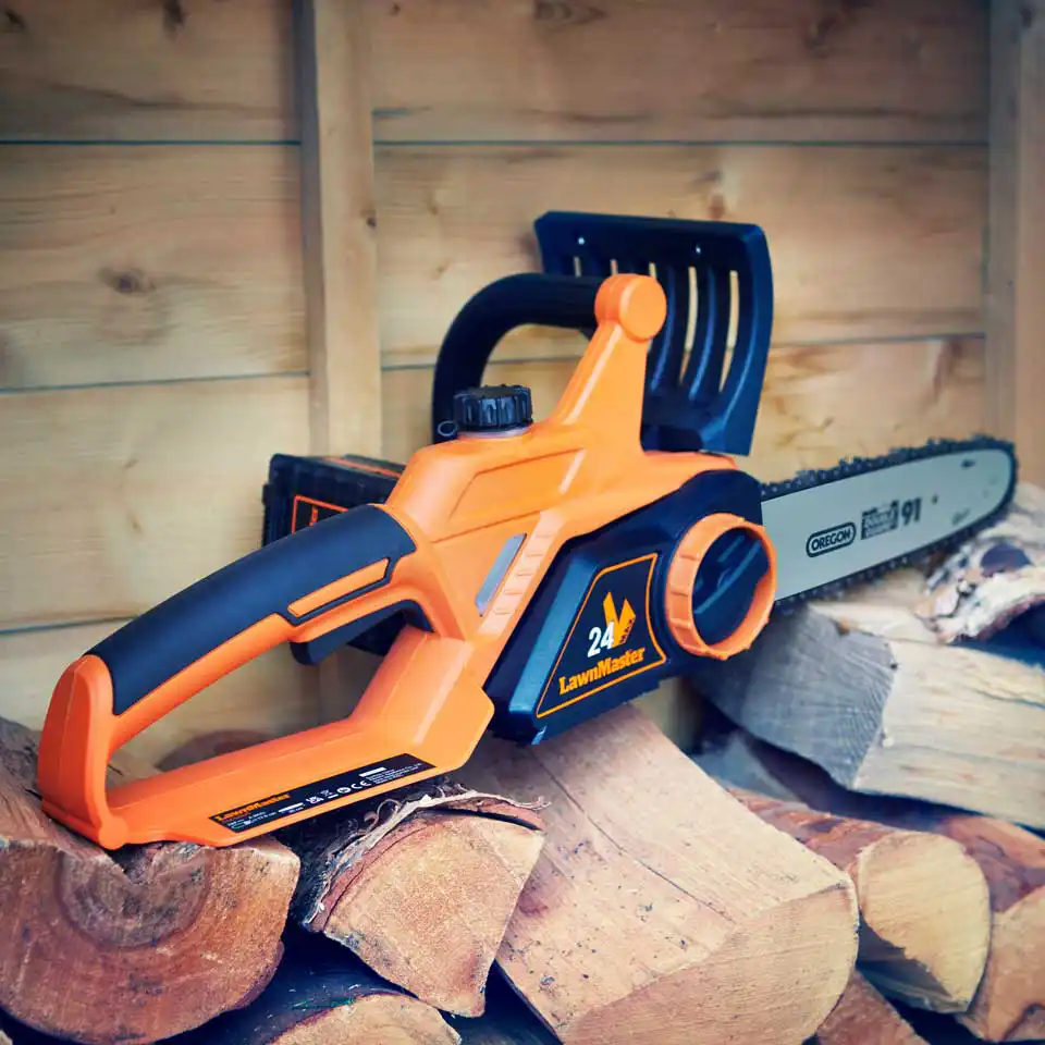 LawnMaster Cordless Chainsaw